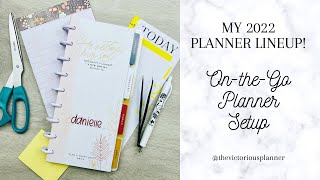 On The Go PLANNER SETUP | My 2022 Planner Lineup | The Happy Planner