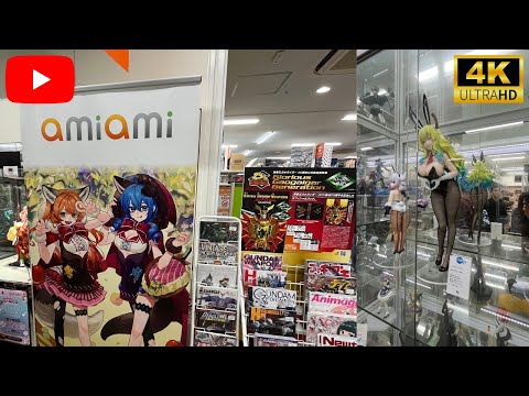 Exploring Akihabara's Anime Shops: Radio Kaikan Amiami Anime Store 2023