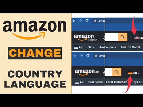 Change Country/Region & Language on Amazon - 2023