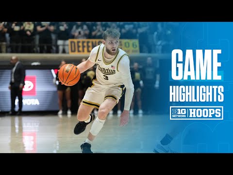 Maryland at Purdue | Highlights | Big Ten Basketball | 12/08/2024