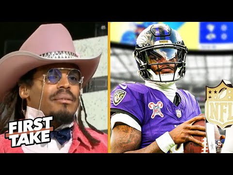 FIRST TAKE | Cam Newton: "It's crazy to think that Lamar Jackson is most underappreciated QB in NFL"