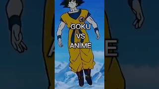 Goku Vs Anime #animecomparison #comparison #goku #anime #manga