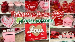 Dollar Tree Valentine Decor 2025!! So Many Cute Items!! ❤️