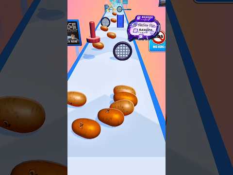 Potato Run Funny Mobile Gameplay 119 | Ranel The Gamer #trending #gaming #shortsviral #shorts