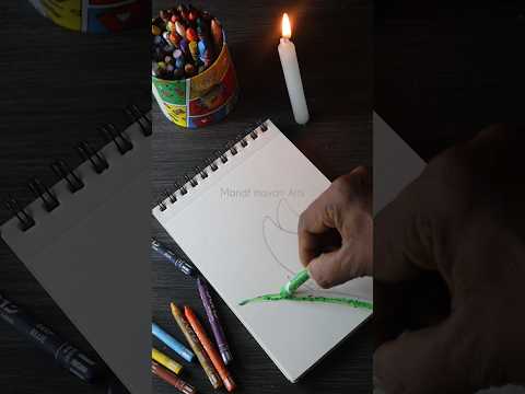 Great Idea with Crayon's #youtube #art #shorts