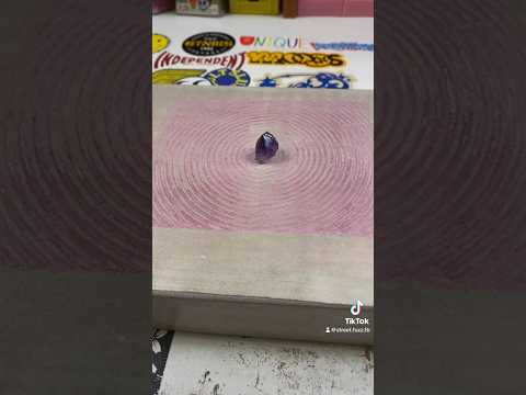 Amethyst Cement Pad!! #fingerboard  #fingerboarding #fingerboards #skate #techdeck