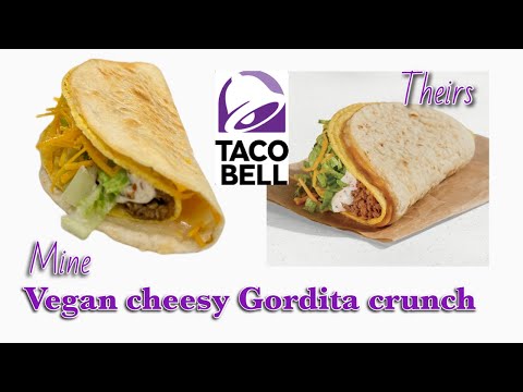 Vegan Taco Bell cheesy Gordita crunch copycat | PLANTBASED