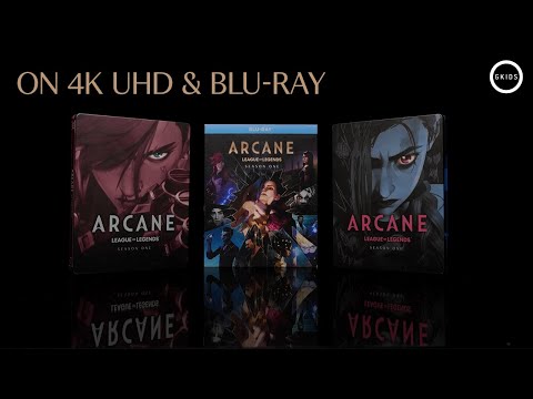 Arcane Season One | Inside the 4K UHD Steelbook, Blu-ray Steelbook & Standard Edition