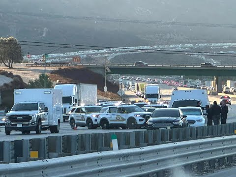 Persecución y Tiroteo Policial en Cajon Pass Freeway 15 Norte en el Condado de San Bernardino, CA