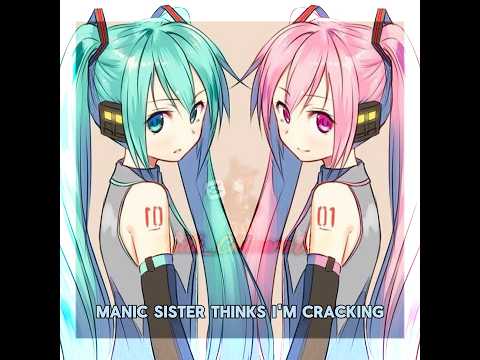 Hatsune Miku Related To Lyrics||#vent #glitchcore #vocaloid #edit #anime #nightcore #miku