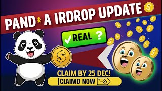 Panda Airdrop Update | Real or Fake? Claim Onchain Now Before 25 Dec!