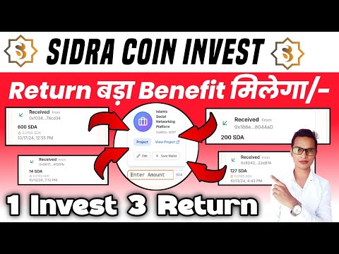 Sidra Coin Invest kaise kare||Sidra Bank Contribution||Sidra Bank New Updates||Sidra Chain Updates