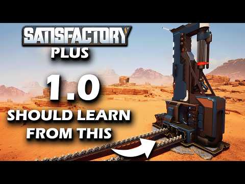 Is This The BEST Satisfactory Mod? Satisfactory Plus Showcase