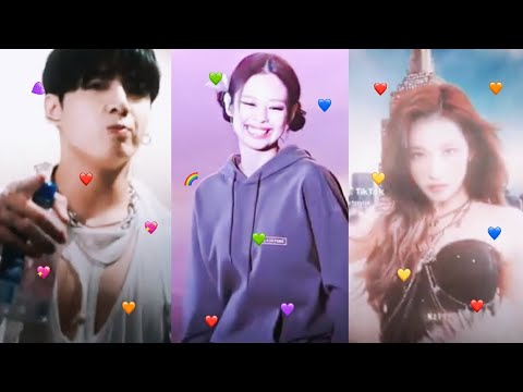 Kpop edits that I used for the intro