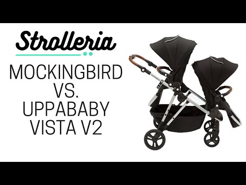 Mockingbird vs. UPPAbaby VISTA V2 Stroller Comparison