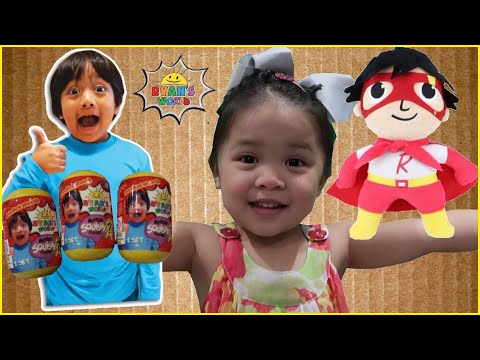 I MAILED MYSELF TO RYAN TOYSREVIEW TO GET THE RYAN'S WORLD MYSTERY SQUISHY FIGURE AND IT WORKED SKIT