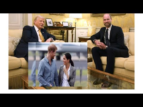 "Prince William’s Meeting with Trump: A Stark Contrast to Harry and Meghan’s Treatment"