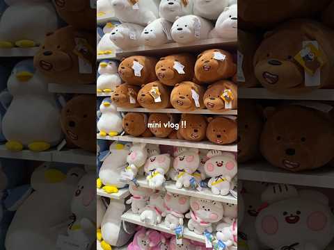 I love going to miniso !! #anime #manga #miniso #vlog #sliceoflife