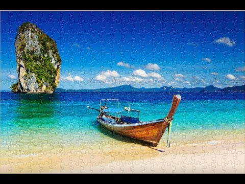 Andamanensee | Speed up jigsaw puzzle 快轉拼圖| Satisfying Video