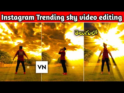 Trending Sky Reels Editing Tutorial | Sky Video Editing | Instagram Reels Viral video Editing 2022