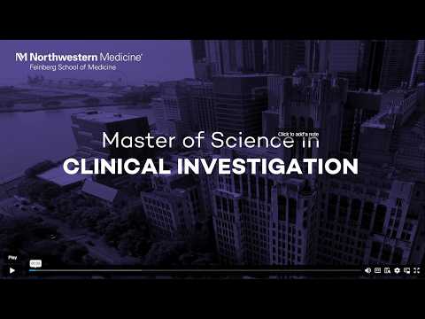 Master of Science in Clinical Investigation