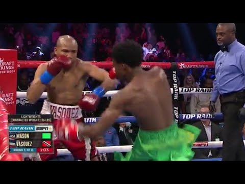 Abdullah Mason gets KNOCKDOWN 2X by Yohan Vasquez • FULL FGHT recap by AKHi