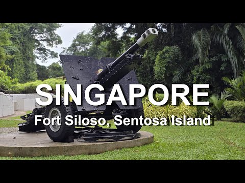 Island of Death From Behind | Skywalk to Fort Siloso | Sentosa | 4K HDR Walking tour