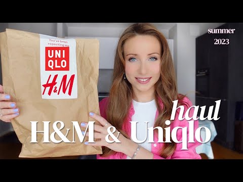 H&M HAUL & UNIQLO HAUL - NEW IN SUMMER 2023