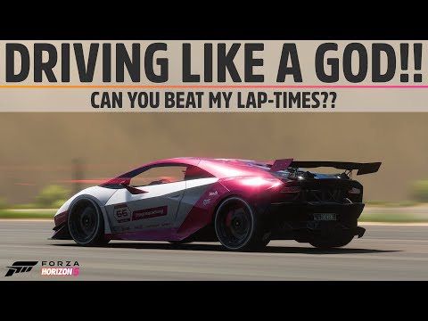 Forza Horizon 5 - DRIVING LIKE A GOD!!! Can you beat my Lap-Times??