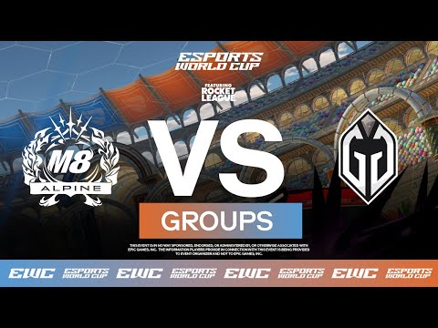 Gentle Mates Alpine vs. Gaimin Gladiators - EWC ft. Rocket League // Day 2 - Group Stage