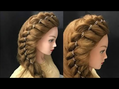 Beautiful Side Braid Hairstyle for Girls | Easy Hairstyles