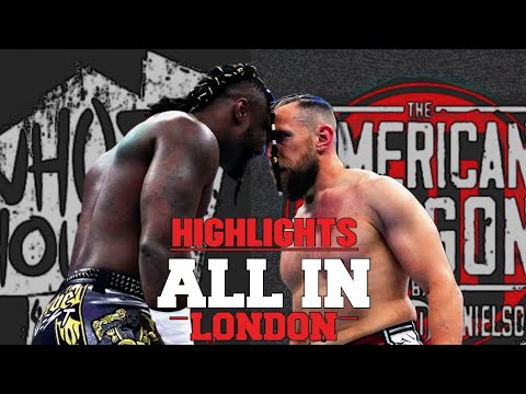 Bryan Danielson Vs Swerve Strickland - AEW Word Championship - All In London 2024 - Highlights.