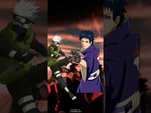 Kakashi Hatake Vs Obito Uchiha #shorts #naruto