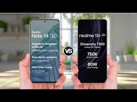 Redmi Note 14 5G Vs Realme 13 Plus 5G