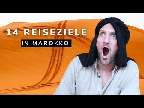 Wo in MAROKKO URLAUB machen?  • 14 Orte für deine Marokko Reise - Marokko Meer & Sahara