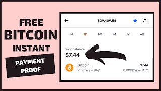 Instant Bitcoin Payment Proof From This Free Bitcoin App! (Earn BTC!)