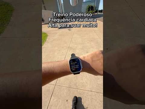 Super treino com o Apple Watch pra corrida