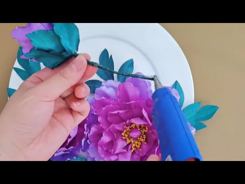 How to make beautiful peonies with ribbons? How to turn into a work of art in seconds?