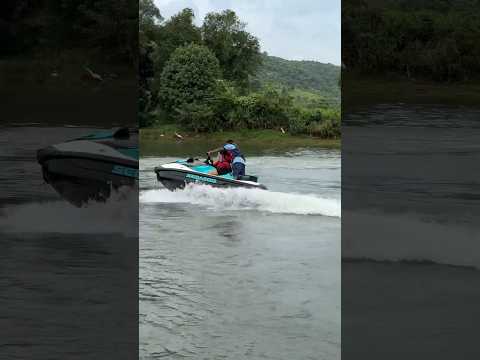 Speed boat in Karjat #speedboat #watersport #karjatfarmhouse #ytshorts #ytviral