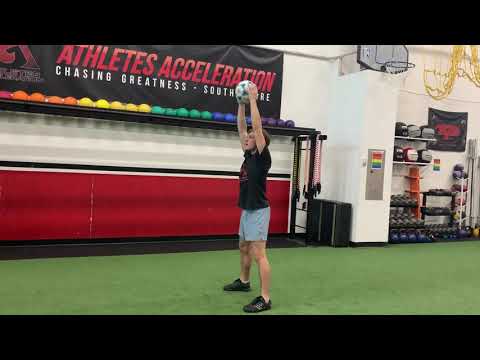 Soccer Overhead Squat