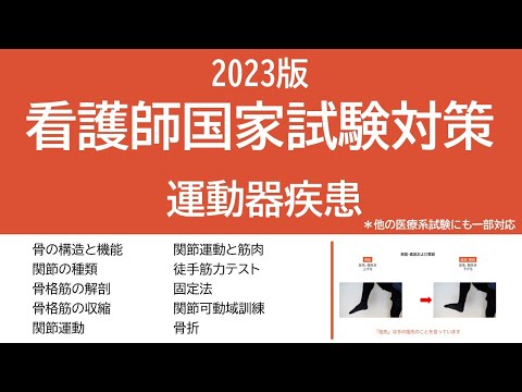 2023看護師国家試験対策・運動器疾患