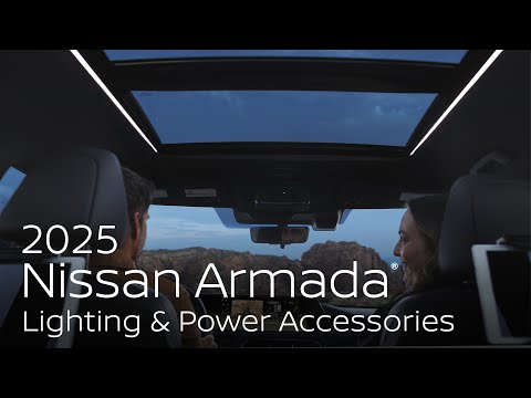 All-New 2025 Nissan Armada® SUV | Lighting & Power Accessories