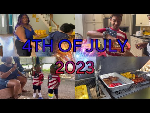 CHILL 4TH OF JULY 2023 VLOG | Meet my family 💜