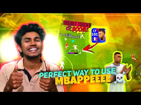 BEST WAY TO USE MBAPPE 🥶🔥 (DT AND BOOM ☠️).. LEARNING BALL CONTROL LIKE DENNIS ‼️ OPPONENT GOAL 🔥