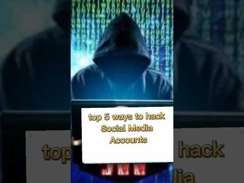 TOP 5 ways to hack Social Media Accounts 👩‍💻#hacking #shorts #hack