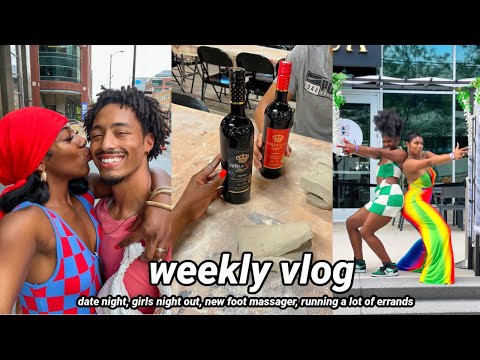 WEEKLY VLOG | LIT AF GIRLS DAY + REDECORATING APARTMENT + BYOB POTTERY DATE + LOTS OF ERRANDS + GYM