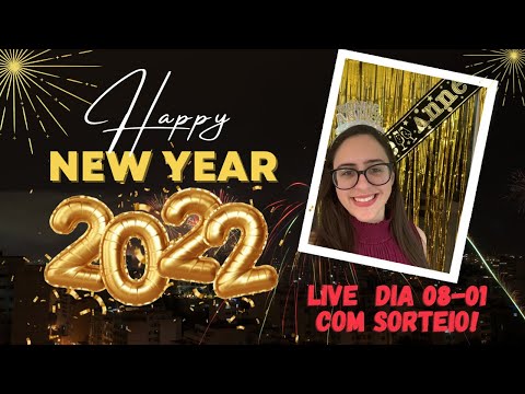 Você precisa ver esse vídeo! Teremos live dia 08-01 de Feliz ano novo com direito a SORTEIO!