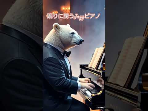 眠りに誘うJazzピアノ#shorts #polarbear #jazz