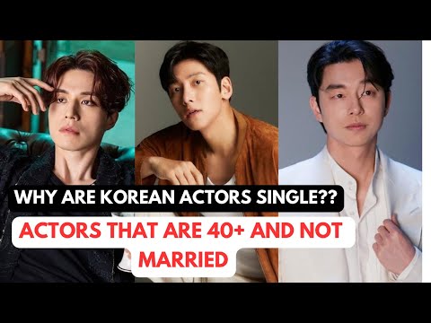 List of Korean Actors Over 40 Who Are Still Not Married #kdrama #shorts #goblin