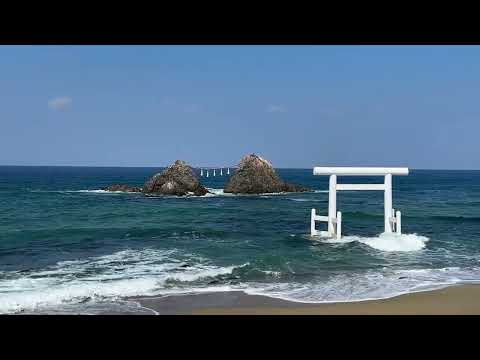 夫婦岩 / Meoto Iwa (Part 2) -- 桜井二見ヶ浦 / Sakurai Futamigaura -- 福岡県糸島市 / Itoshima, Fukuoka (2024/3/13)